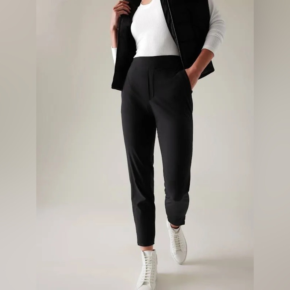 Athleta Brooklyn Ankle Pant Size 8 Black
